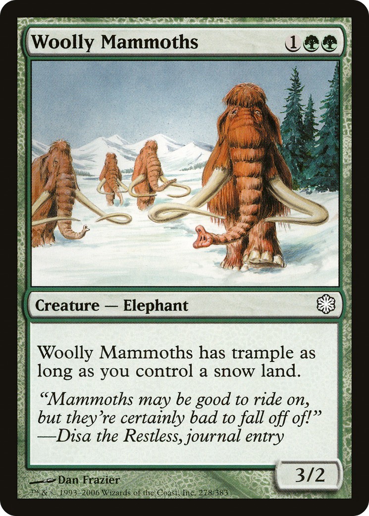2006 Magic: The Gathering Coldsnap Theme Decks 2006 Magic: The Gathering Coldsnap Theme Decks #278 trading card
