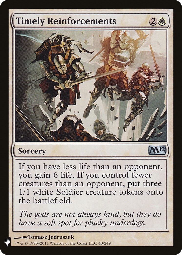 2019 Magic: The Gathering The List 2019 Magic: The Gathering The List #M12-40 trading card
