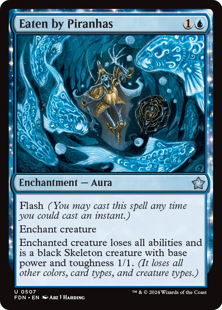 2024 Magic: The Gathering Foundations 2024 Magic: The Gathering Foundations #507 trading card