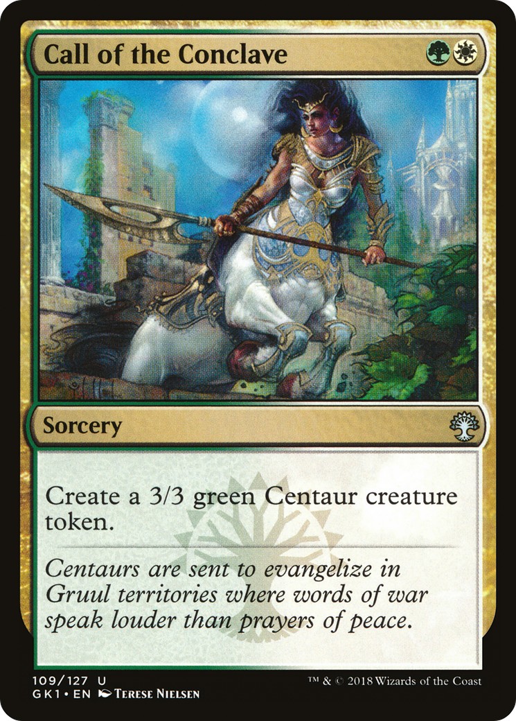 2018 Magic: The Gathering GRN Guild Kit 2018 Magic: The Gathering GRN Guild Kit #109 trading card