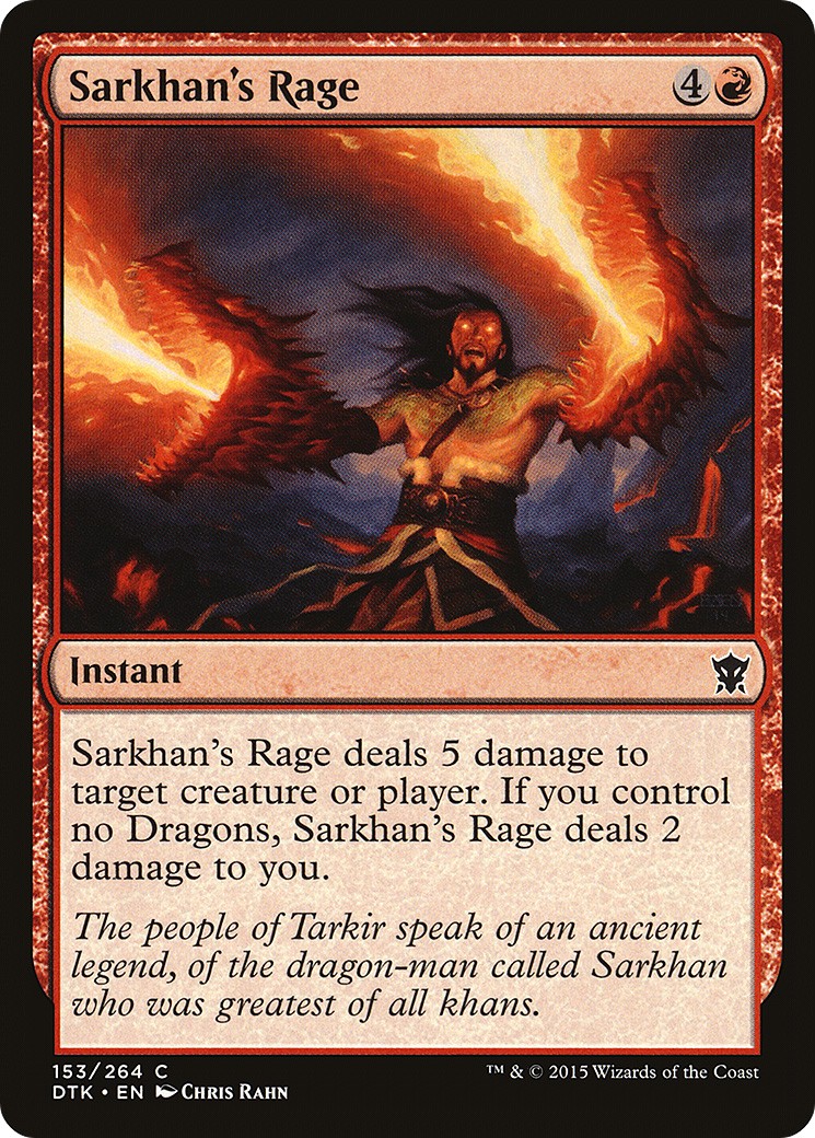Sarkhan's Rage - Image 1