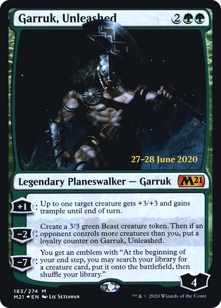 2020 Magic: The Gathering Core Set 2021 Promos 2020 Magic: The Gathering Core Set 2021 Promos #183s trading card