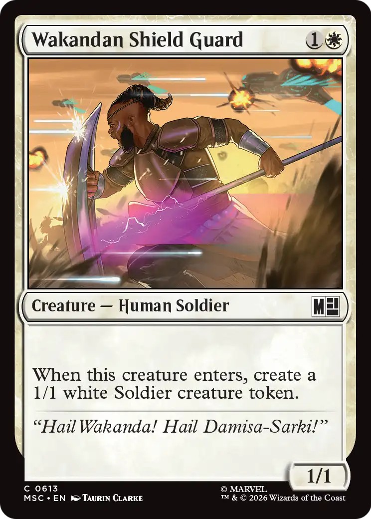 2026 Magic: The Gathering Marvel Super Heroes 2026 Magic: The Gathering Marvel Super Heroes #613 trading card