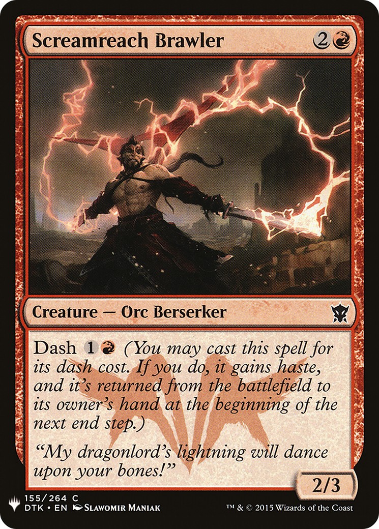 2019 Magic: The Gathering The List 2019 Magic: The Gathering The List #DTK-155 trading card