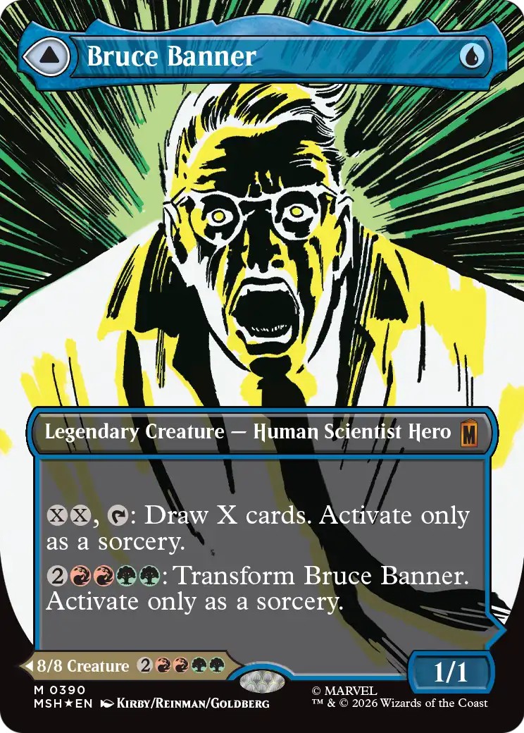 2026 Magic: The Gathering Marvel Super Heroes 2026 Magic: The Gathering Marvel Super Heroes #390 trading card