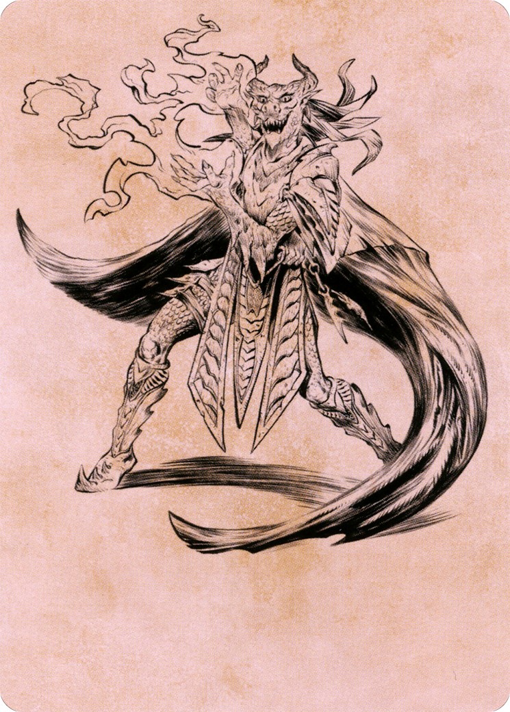 Livaan, Cultist of Tiamat // Livaan, Cultist of Tiamat - Image 1