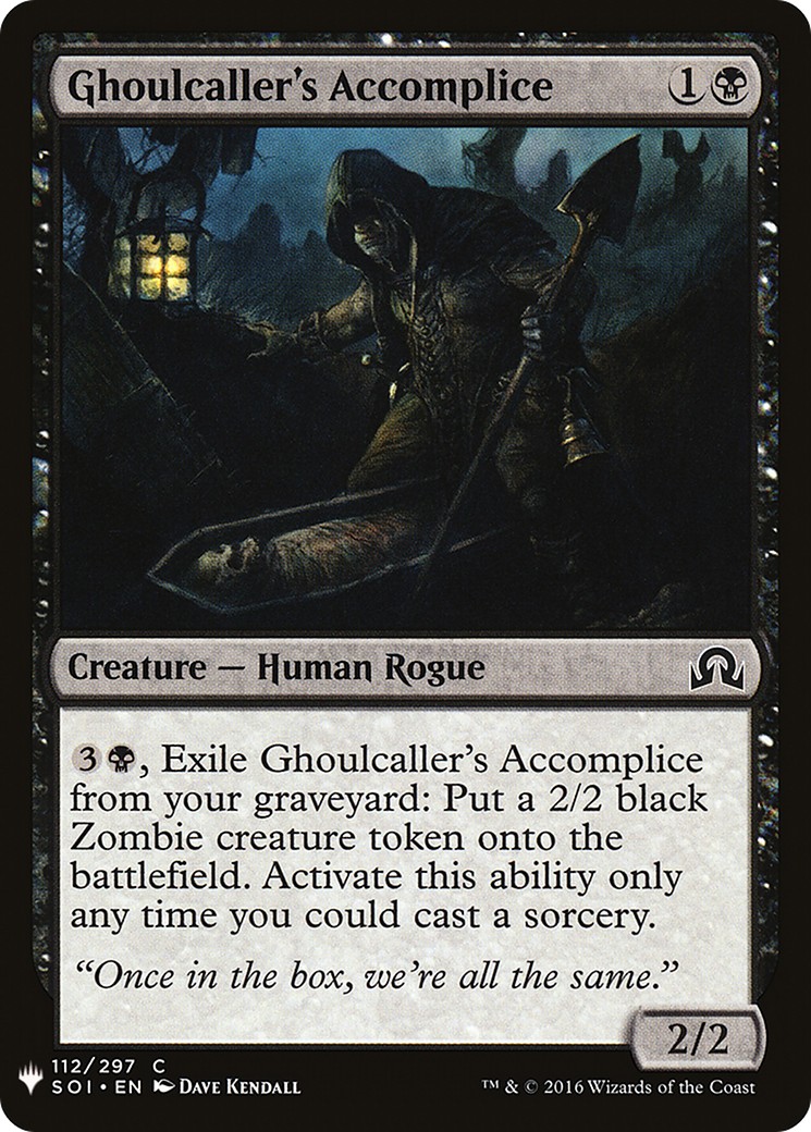 2019 Magic: The Gathering The List 2019 Magic: The Gathering The List #SOI-112 trading card