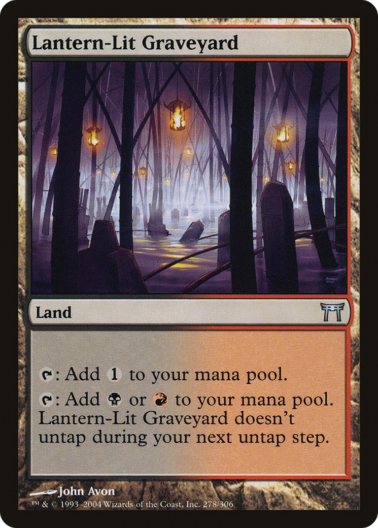 Lantern-Lit Graveyard - Image 1