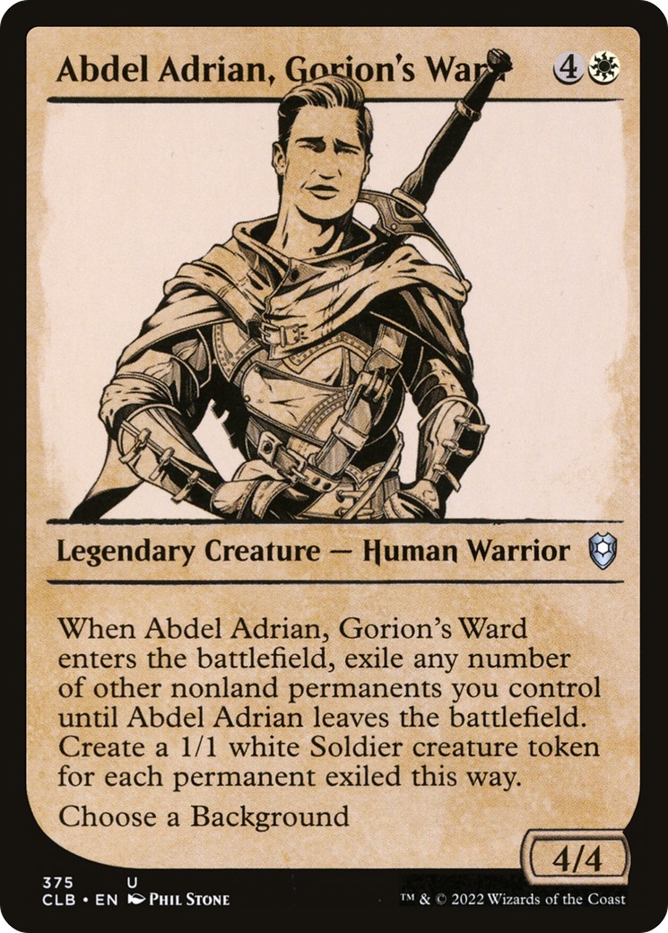 Abdel Adrian, Gorion's Ward - Image 1
