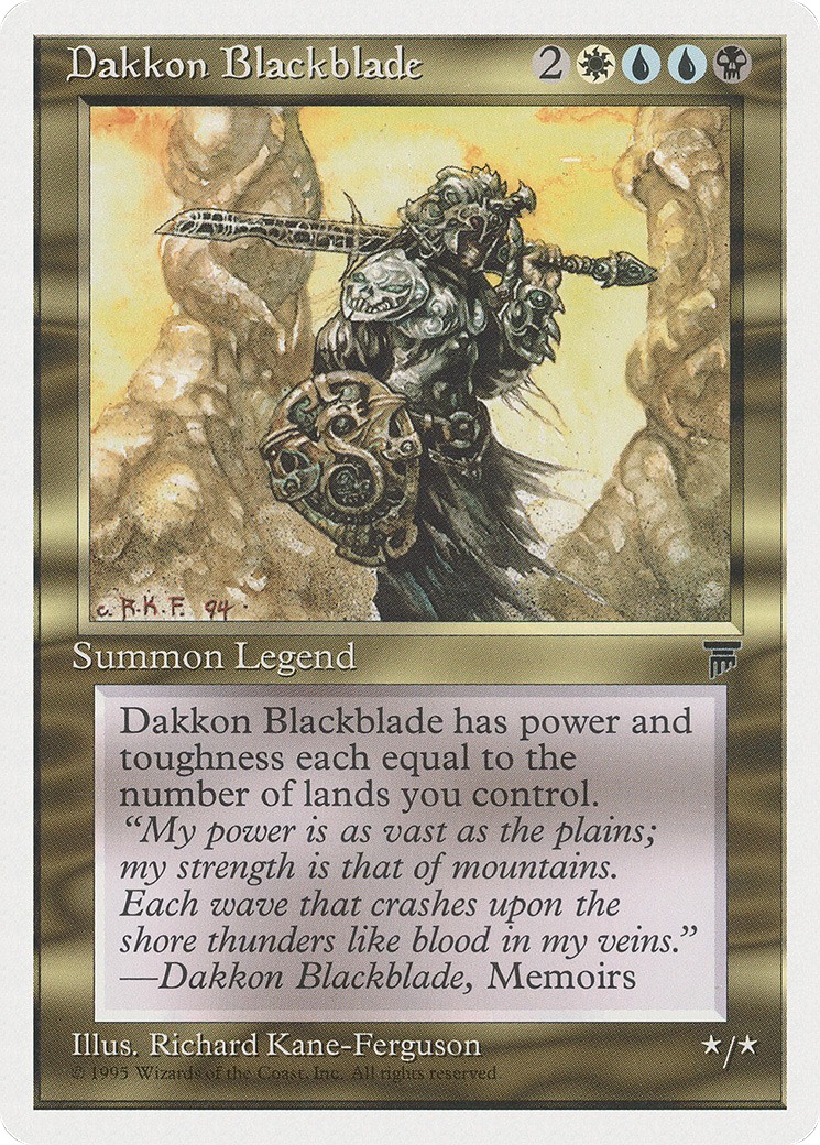 Dakkon Blackblade - Image 1