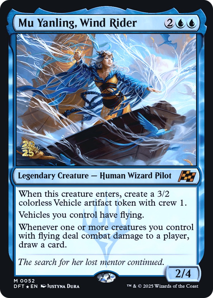 2025 Magic: The Gathering Aetherdrift Promos 2025 Magic: The Gathering Aetherdrift Promos #52s trading card