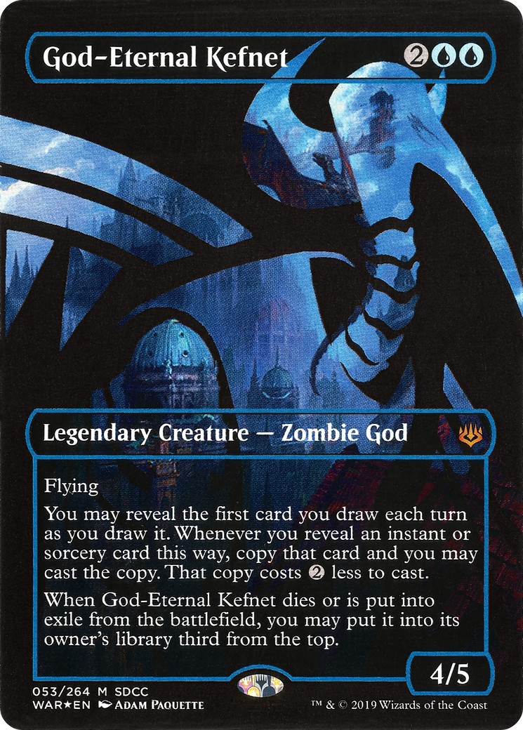 2019 Magic: The Gathering San Diego Comic-Con God-Eternal Kefnet #53 trading card