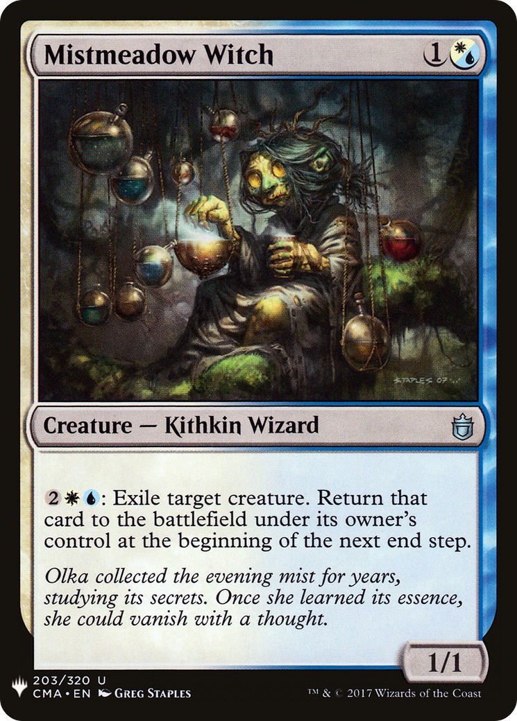 2019 Magic: The Gathering The List 2019 Magic: The Gathering The List #CMA-203 trading card