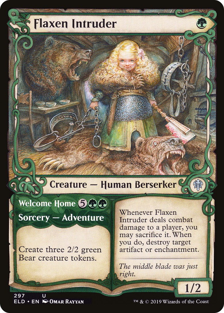 Flaxen Intruder // Welcome Home - Image 1