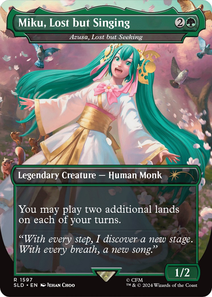 2024 Magic: The Gathering Secret Lair Drop 2024 Magic: The Gathering Secret Lair Drop #1597 trading card