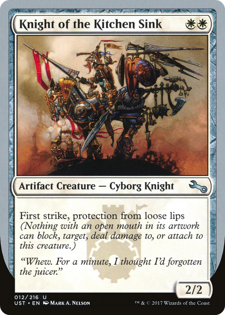 Knight of the Kitchen Sink - Image 1