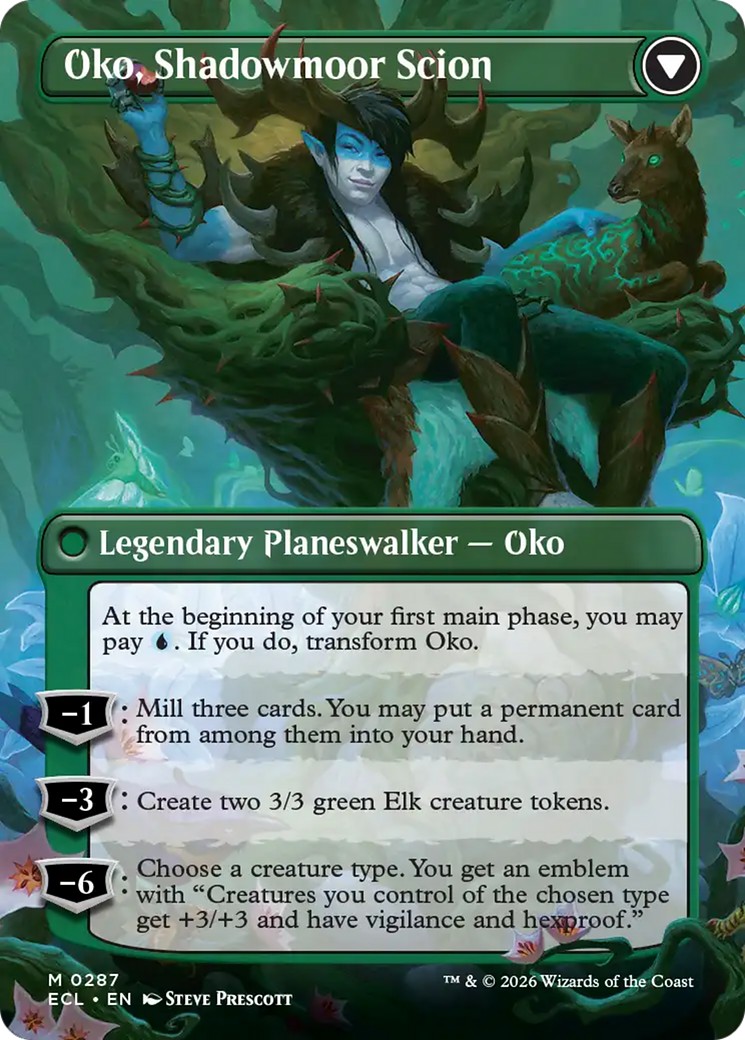 Oko, Lorwyn Liege // Oko, Shadowmoor Scion thumbnail 2