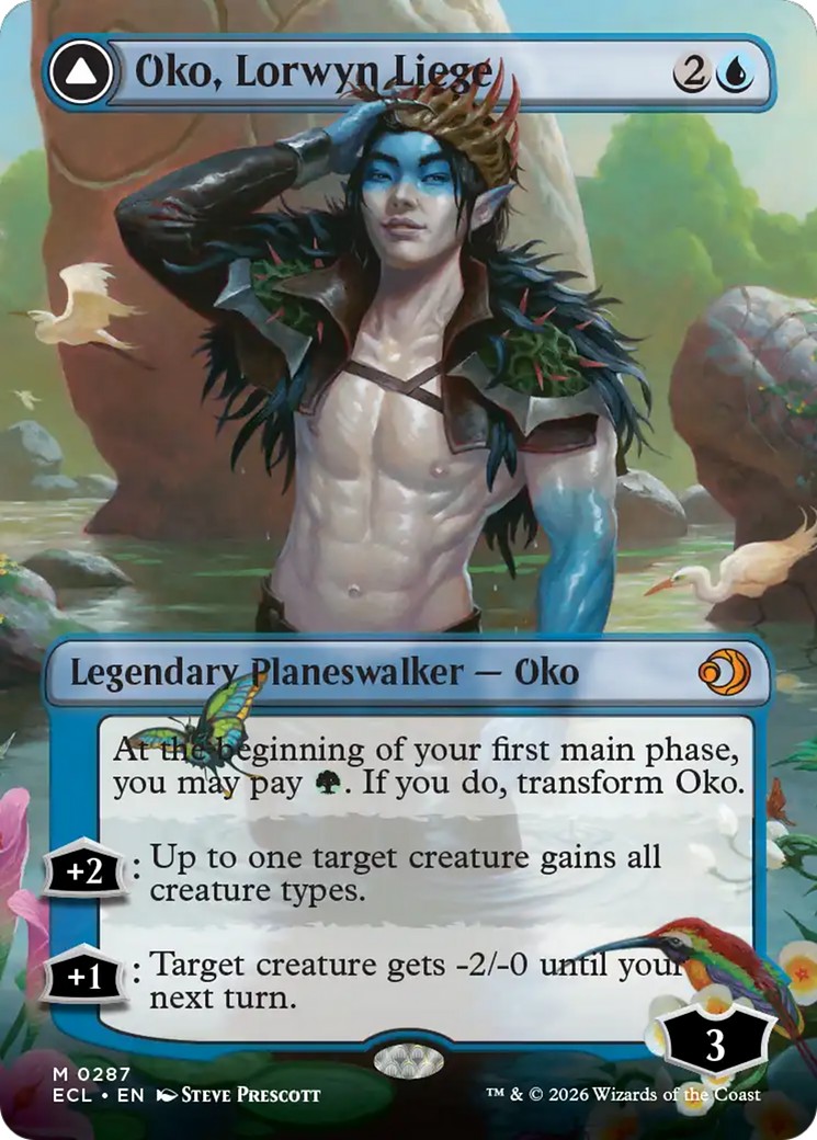 Oko, Lorwyn Liege // Oko, Shadowmoor Scion - Image 1