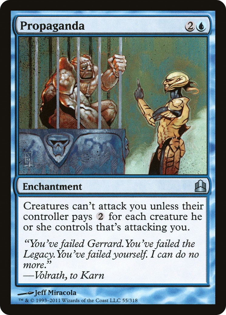 2011 Magic: The Gathering Commander 2011 Magic: The Gathering Commander #55 trading card