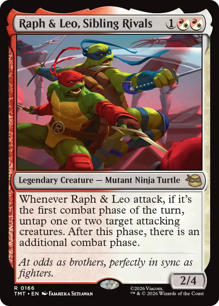 Raph & Leo, Sibling Rivals - Image 1