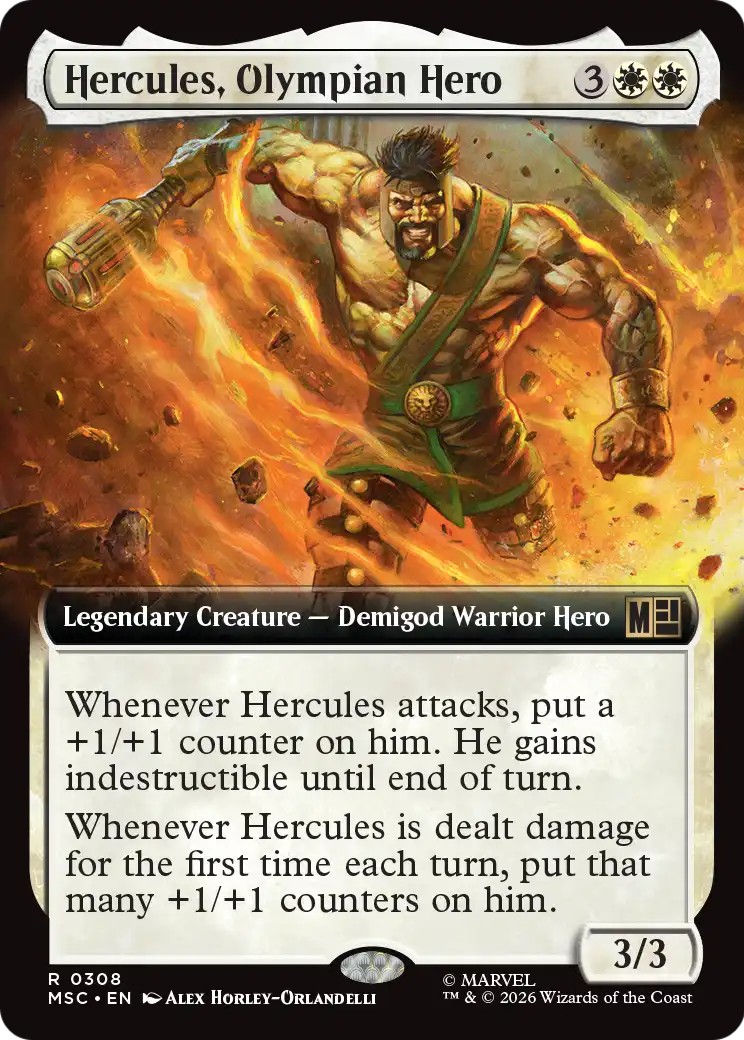 2026 Magic: The Gathering Marvel Super Heroes 2026 Magic: The Gathering Marvel Super Heroes #308 trading card