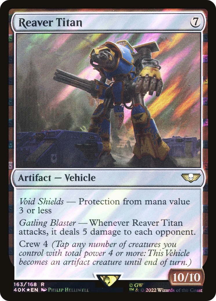 2022 Magic: The Gathering Warhammer 40,000 2022 Magic: The Gathering Warhammer 40,000 #163★ trading card