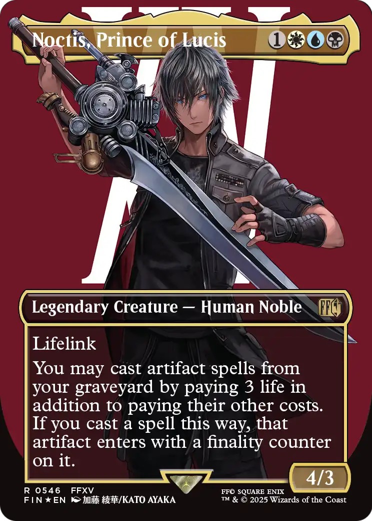 2025 Magic: The Gathering Final Fantasy 2025 Magic: The Gathering Final Fantasy #546 trading card