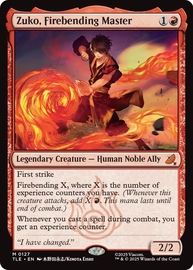 Zuko, Firebending Master - Image 1