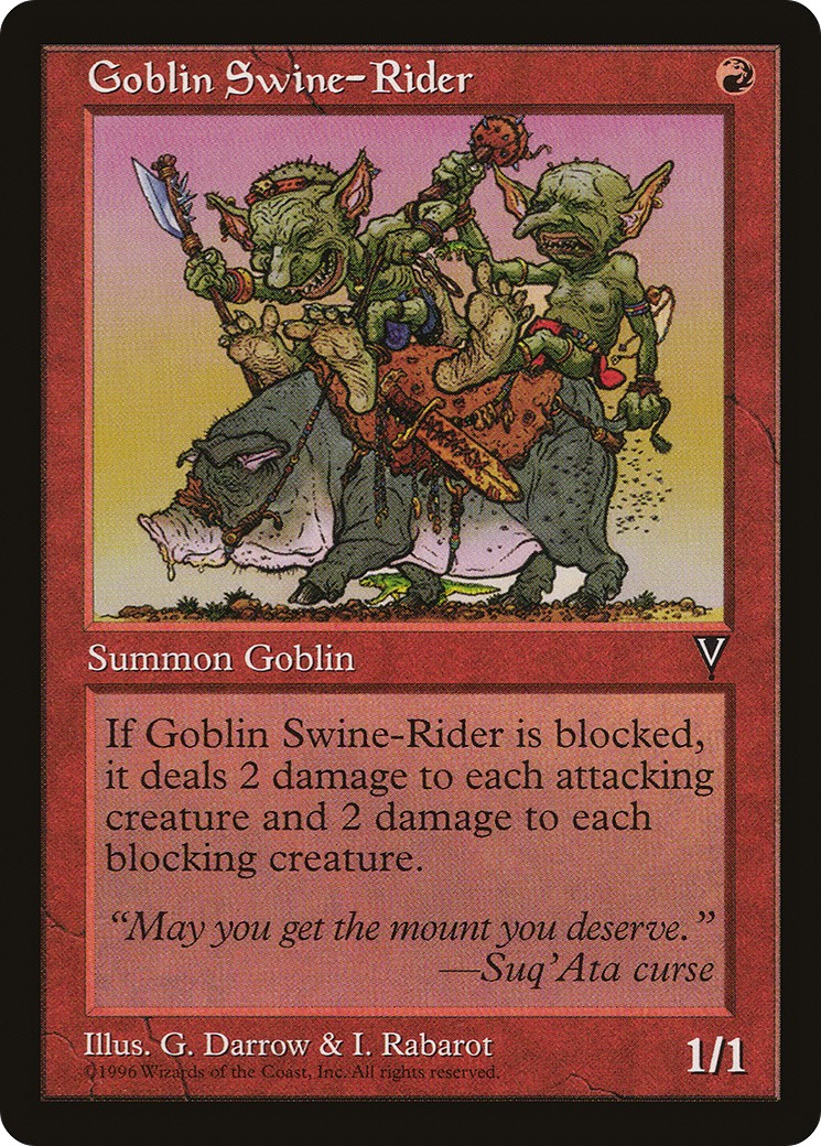 Goblin Swine-Rider - Image 1