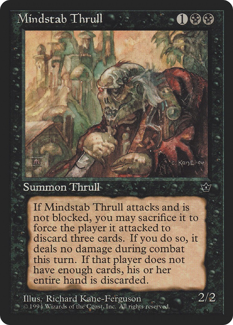 1994 Magic: The Gathering Fallen Empires 1994 Magic: The Gathering Fallen Empires #40a trading card