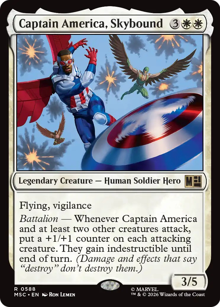 2026 Magic: The Gathering Marvel Super Heroes 2026 Magic: The Gathering Marvel Super Heroes #588 trading card