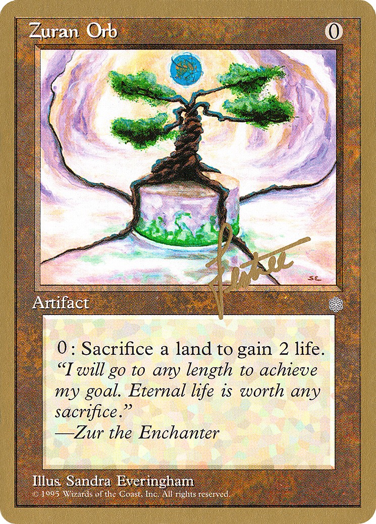 1996 Magic: The Gathering Pro Tour Collector Set 1996 Magic: The Gathering Pro Tour Collector Set #bl350 trading card