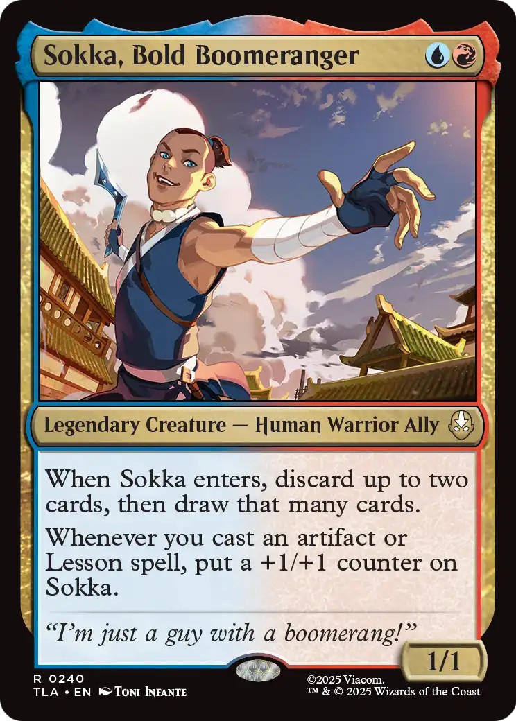 Sokka, Bold Boomeranger - Image 1