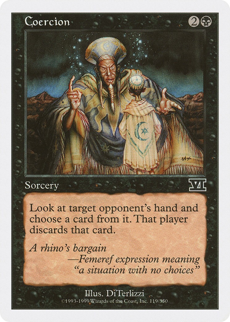 1999 Magic: The Gathering Classic Sixth Edition 1999 Magic: The Gathering Classic Sixth Edition #119 trading card
