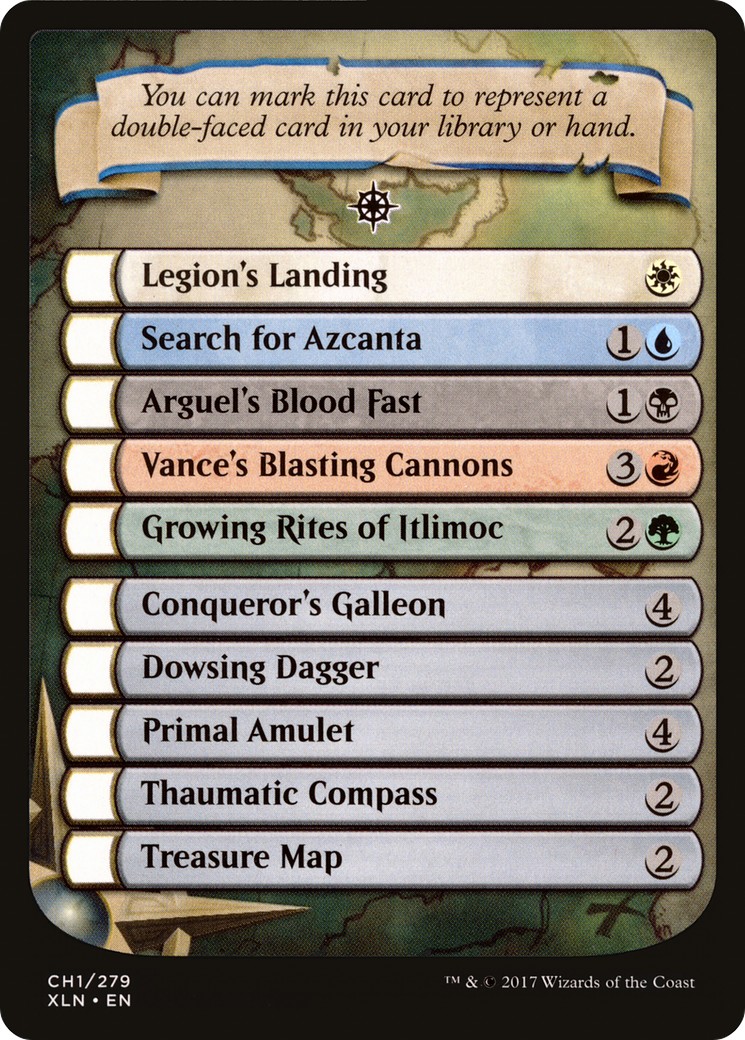 Ixalan Checklist - Image 1
