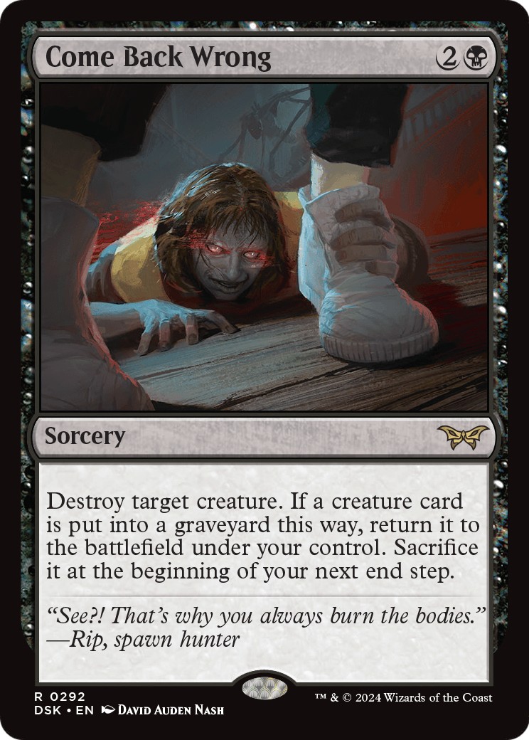 Come Back Wrong - Image 1