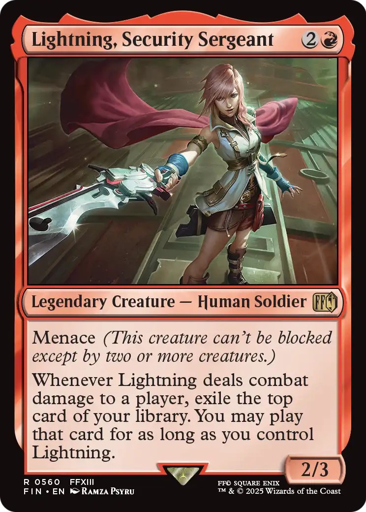 2025 Magic: The Gathering Final Fantasy 2025 Magic: The Gathering Final Fantasy #560 trading card