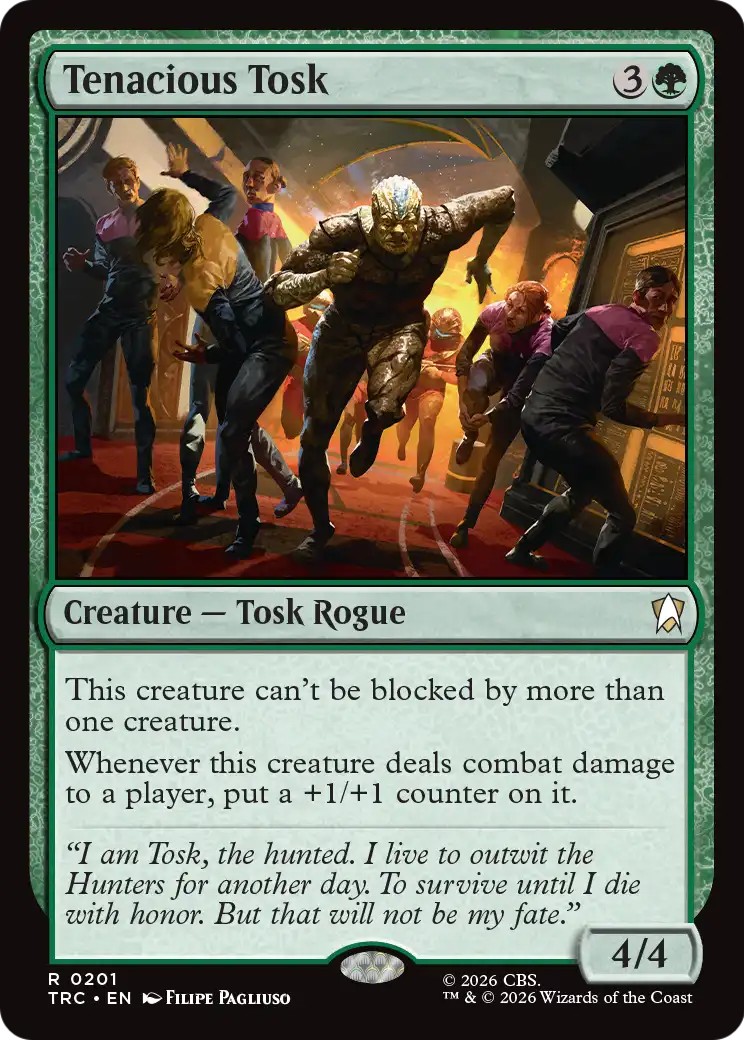 2026 Magic: The Gathering Star Trek 2026 Magic: The Gathering Star Trek #201 trading card