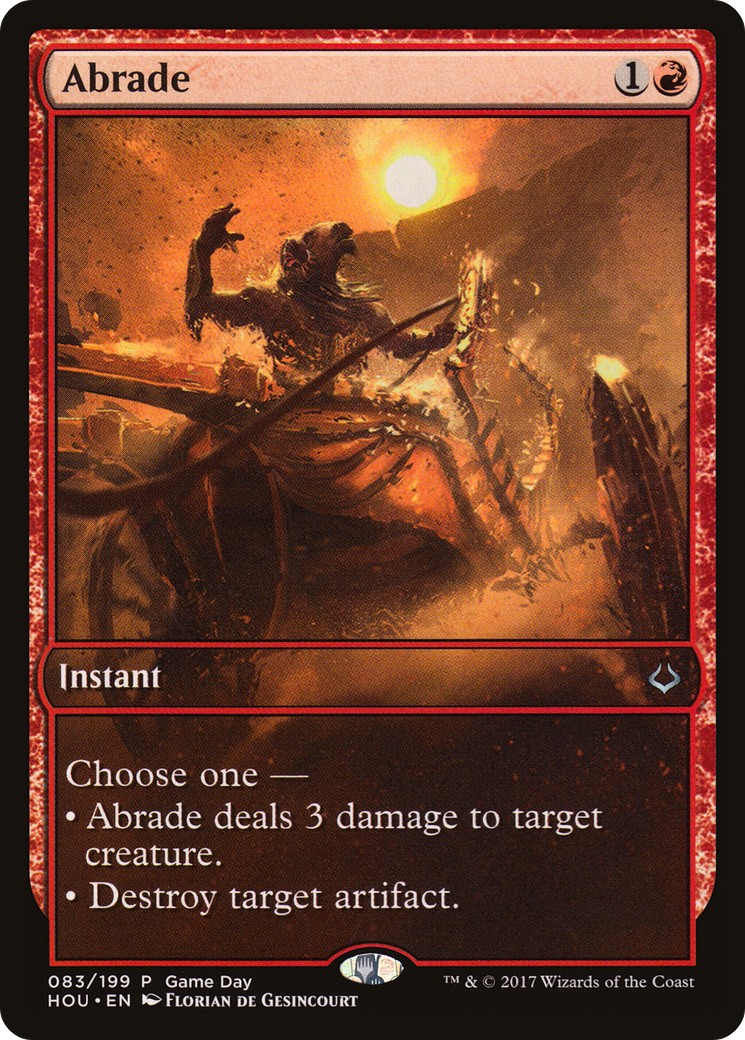 2017 Magic: The Gathering Hour of Devastation Promos 2017 Magic: The Gathering Hour of Devastation Promos #83 trading card