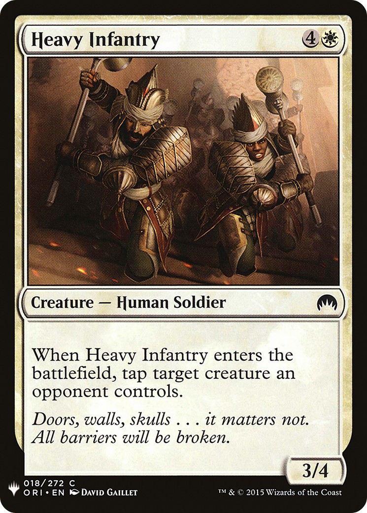 2019 Magic: The Gathering The List 2019 Magic: The Gathering The List #ORI-18 trading card