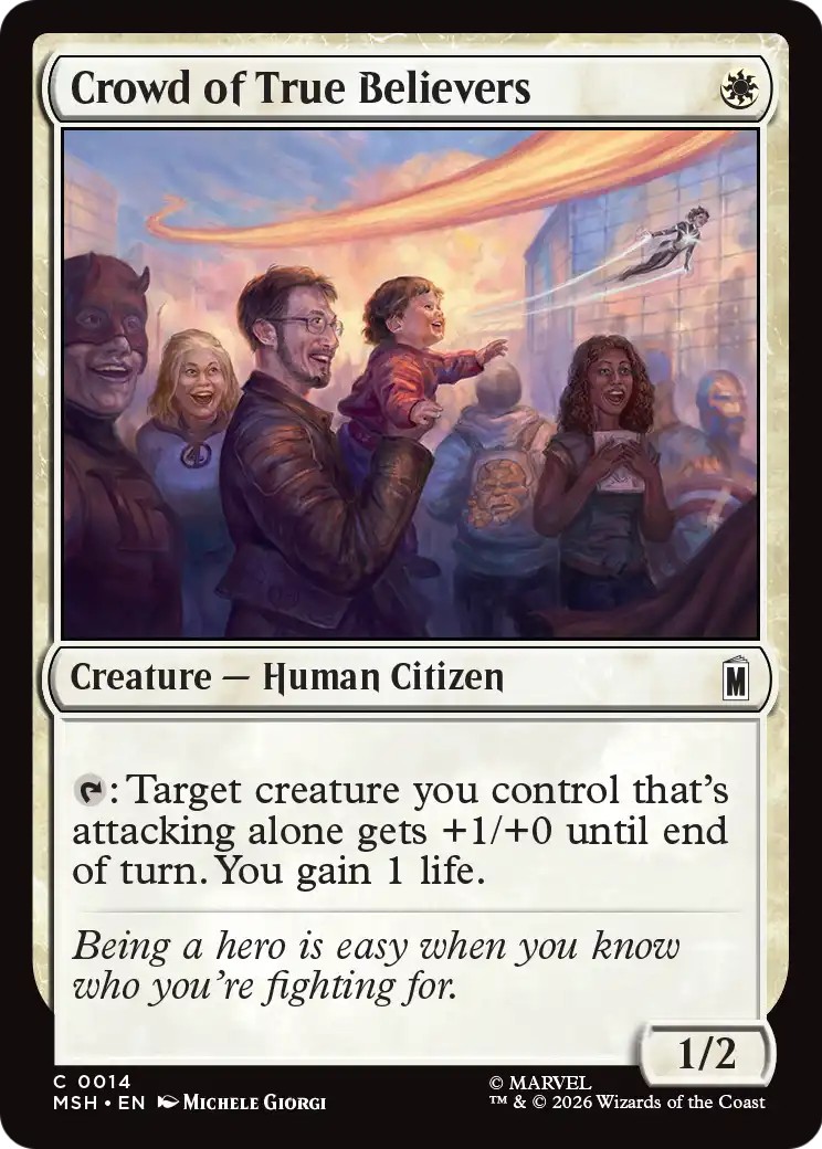2026 Magic: The Gathering Marvel Super Heroes 2026 Magic: The Gathering Marvel Super Heroes #14 trading card