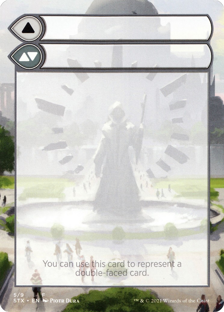 2021 Magic: The Gathering Strixhaven: School of Mages Substitute Cards Double-Faced Substitute Card #5 trading card