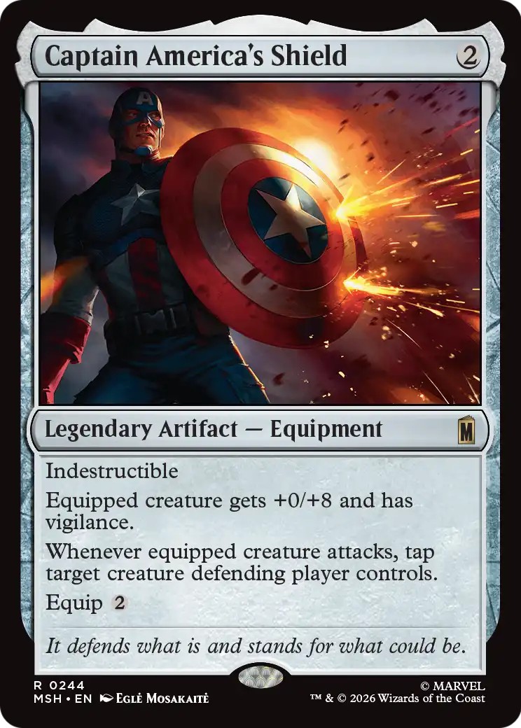 2026 Magic: The Gathering Marvel Super Heroes 2026 Magic: The Gathering Marvel Super Heroes #244 trading card