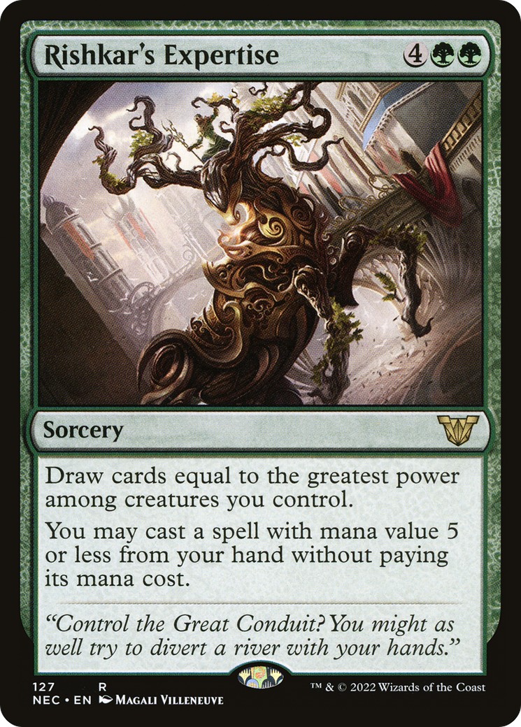 2022 Magic: The Gathering Neon Dynasty 2022 Magic: The Gathering Neon Dynasty #127 trading card