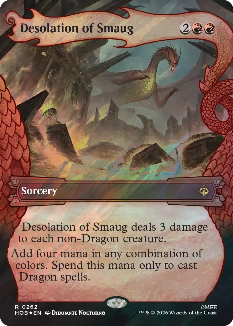 2026 Magic: The Gathering The Hobbit 2026 Magic: The Gathering The Hobbit #262 trading card