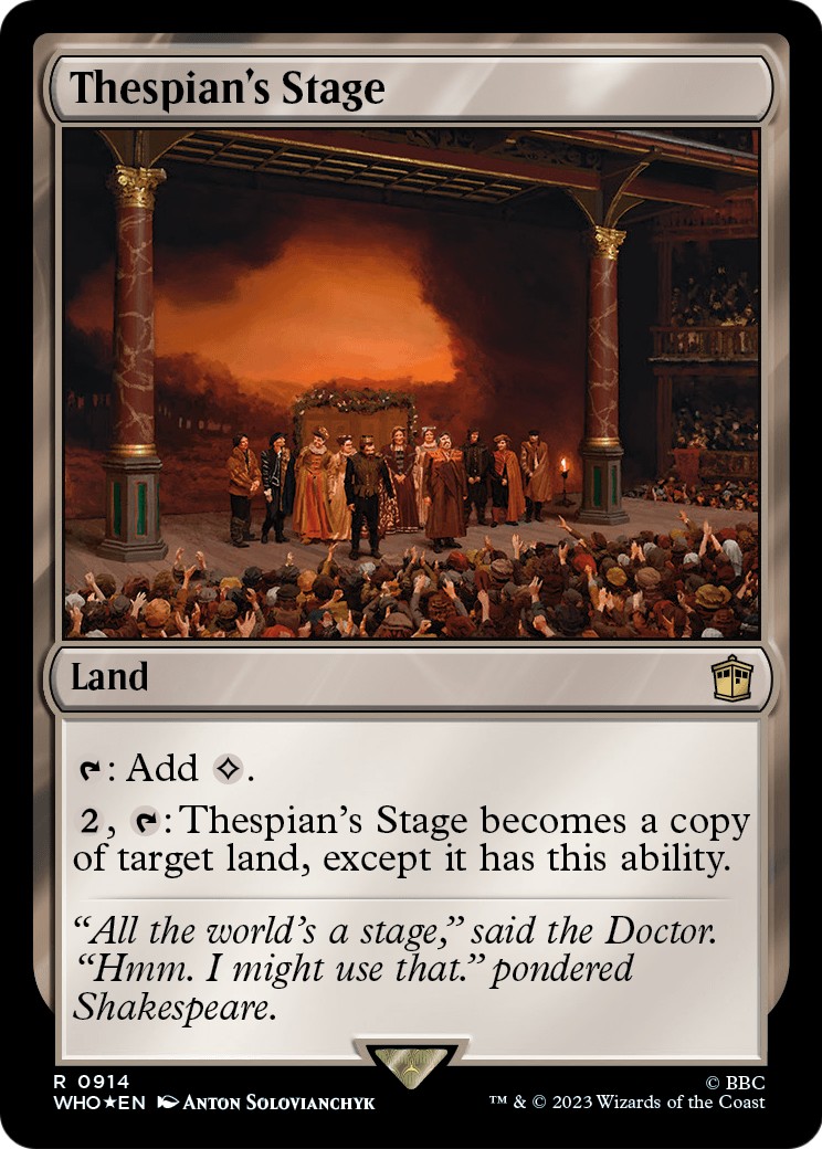 2023 Magic: The Gathering Doctor Who 2023 Magic: The Gathering Doctor Who #914 trading card