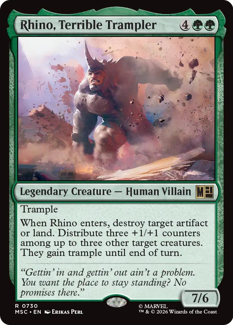 Rhino, Terrible Trampler - Image 1