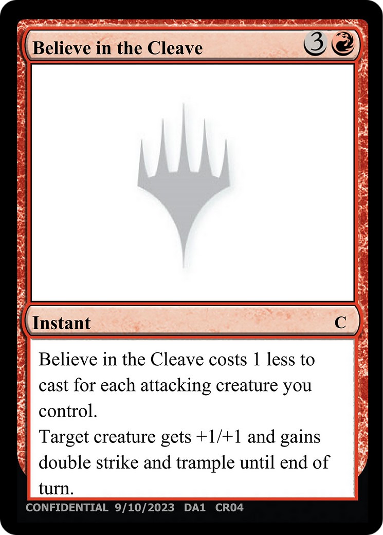 Believe in the Cleave - Image 1