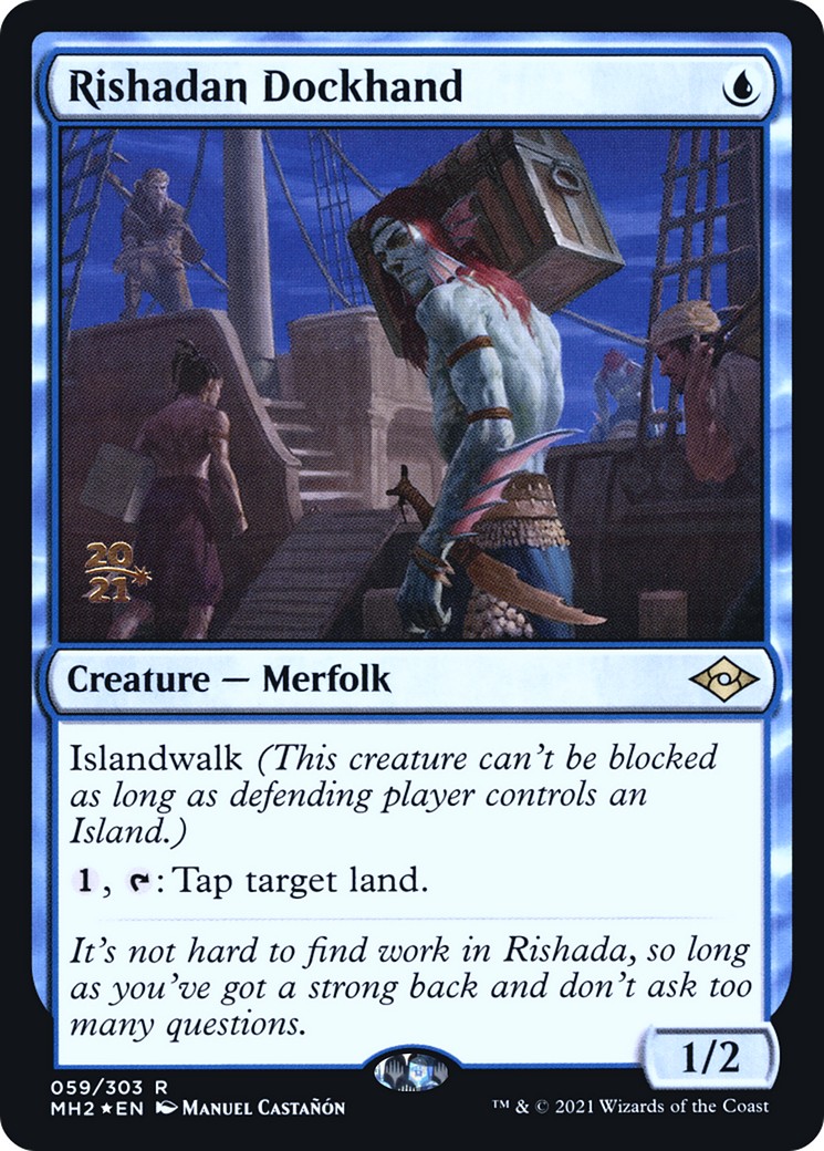 2021 Magic: The Gathering Modern Horizons 2 Promos 2021 Magic: The Gathering Modern Horizons 2 Promos #59s trading card