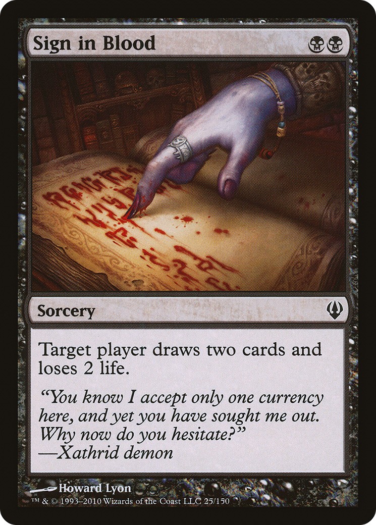 Sign in Blood - Image 1